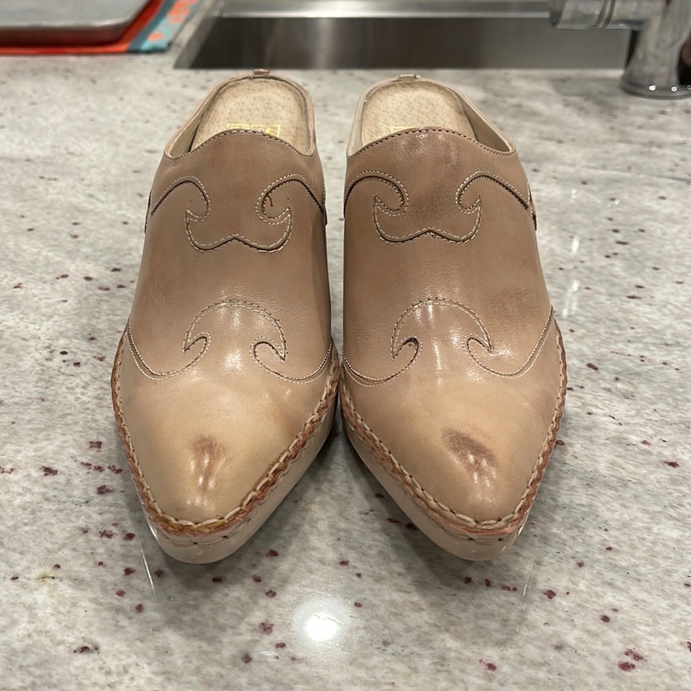 Frye Mules - Size 9.